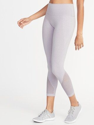 High-Rise Seamless 7/8-Length Performance Leggings for Women | Old Navy US