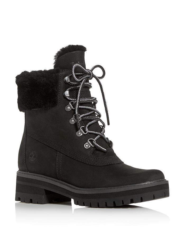 Women's Courmayeur Valley Shearling  Waterproof Cold-Weather Boots | Bloomingdale's (US)