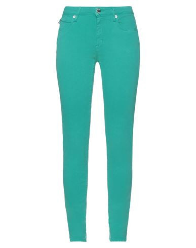 Love Moschino Woman Jeans Green Size 26 Cotton, Lyocell, Elastomultiester, Elastane | YOOX (US)
