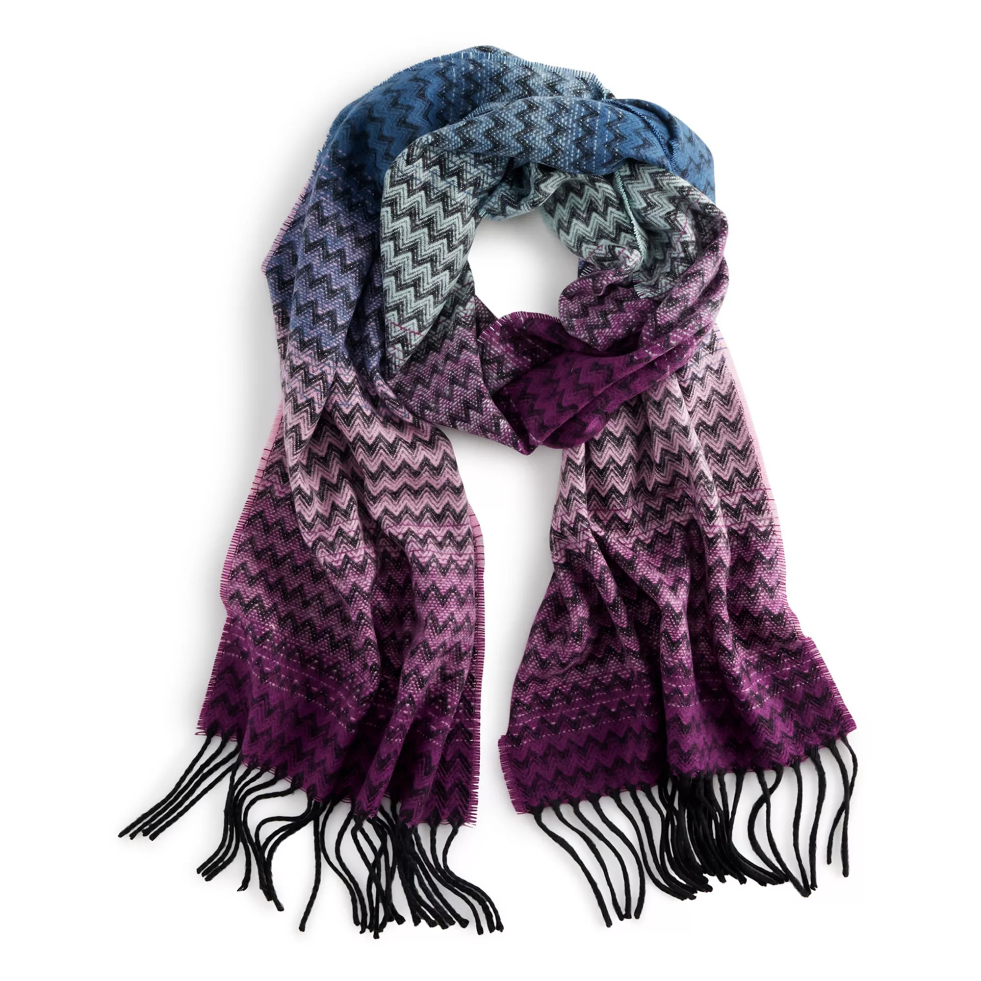 Women's Softer Than Cashmere Multicolor Scarf | Kohl's