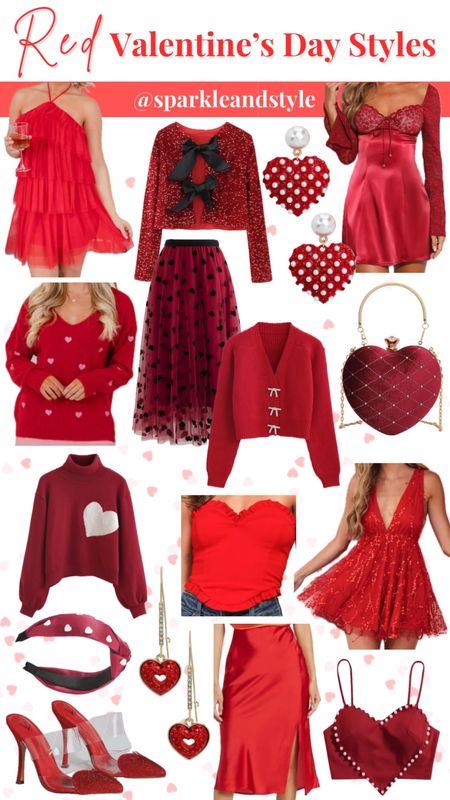 Red Valentine’s Day Styles ❤️

Valentine’s Day, Valentine’s Day outfits, vday outfits, vday styles, Valentine’s Day dresses, Valentine’s shoes, Valentine’s Day romper, Valentine’s Day heels, Valentine’s Day jewelry, Valentine’s Day earrings, Valentine’s Day skirts, Valentine’s Day, Valentine’s Day purses, Valentine’s Day sweaters, Valentine’s Day tops, Valentine’s Day accessories, tulle dress, red sequin black bow top, red heart earrings, red satin dress, red and pink heart sweater, red heart tulle midi skirt, red bow sweater, red heart purse, red white heart sweater, red heart bodice top, red sequin romper, red heart headband, red satin midi skirt, red pearl heart crop top, red heart heels

#LTKfindsunder100 #LTKshoecrush #LTKfindsunder50