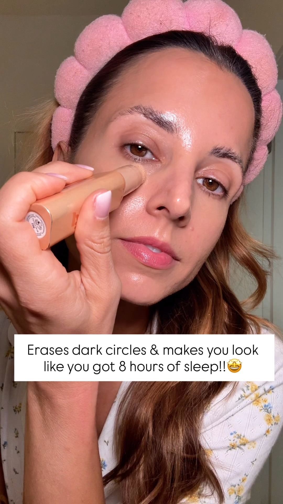 Anti aging hacks! This under eye concealer (I did color MG2 for a brightening effect) makes you look like you got 8 hours of sleep. Brightens and brings life back into your face + mature-skin friendly!

#LTKmorningroutine #LTKselfcare #LTKBeauty