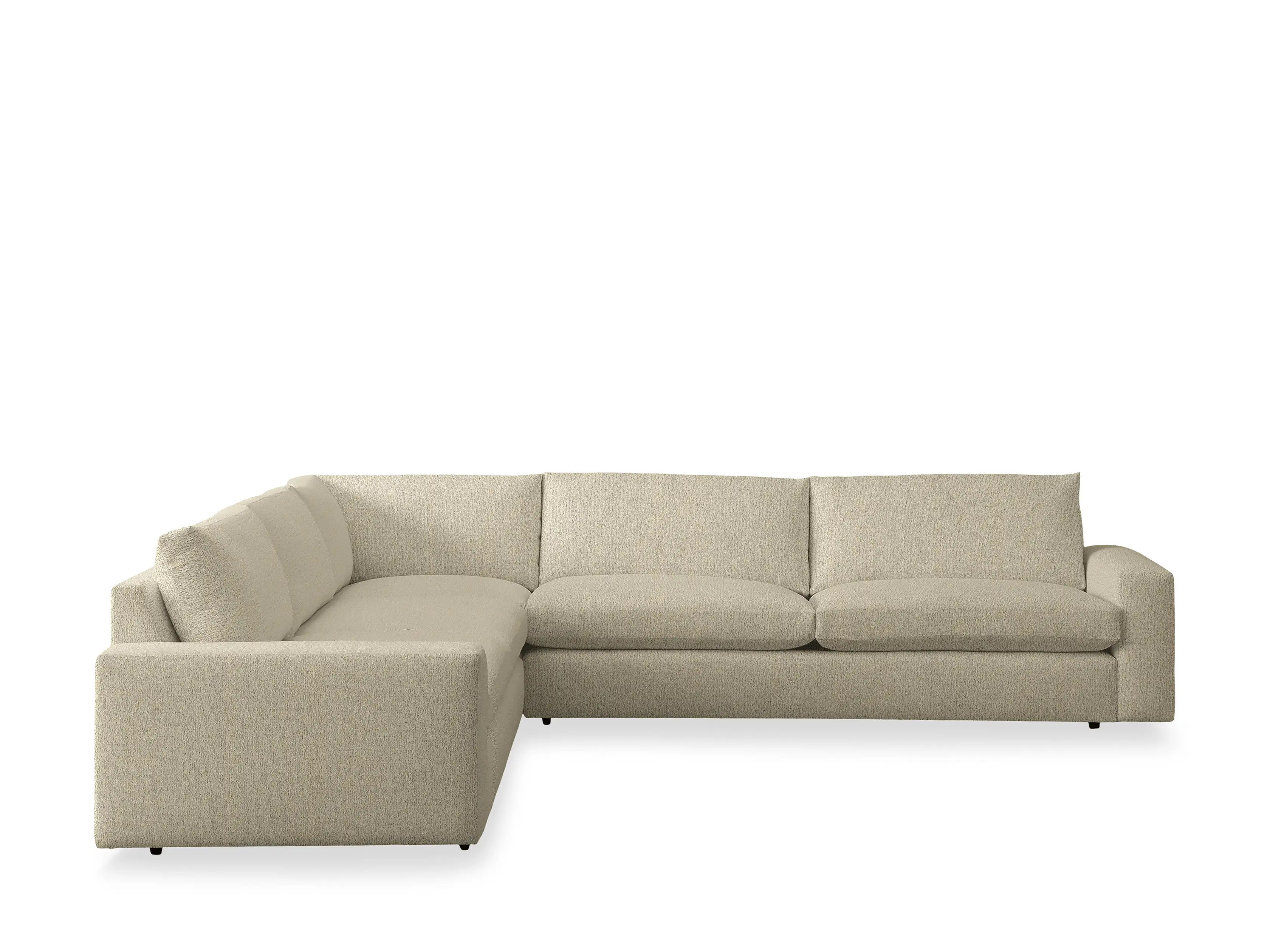 Kipton Wide Arm Three-Piece Corner Sectional | Arhaus