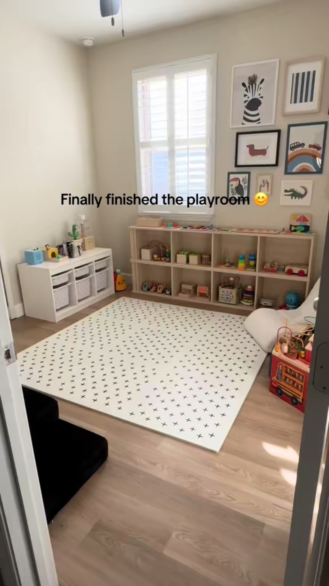My favorite room in the house is my sons playroom