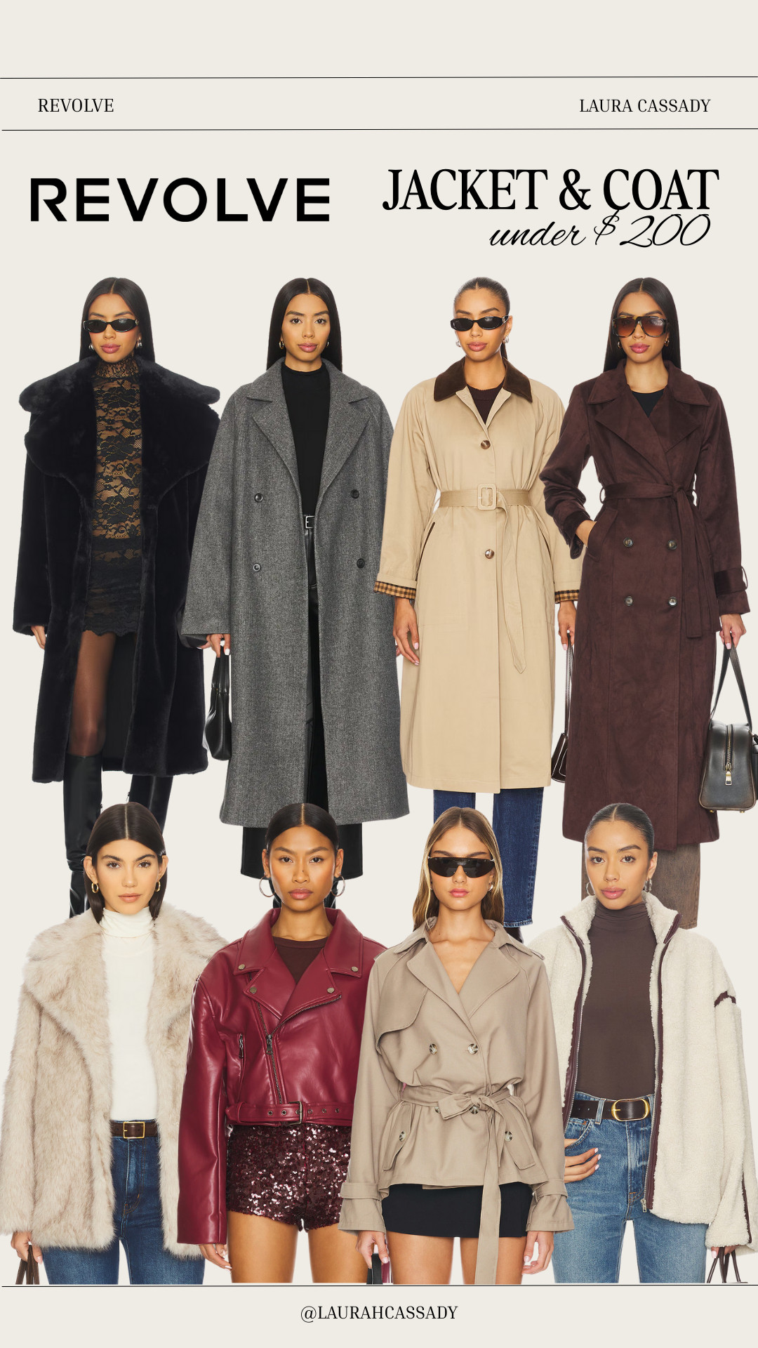 Cozy up in style with this must-have jacket & coat under $200! 😍 Perfect for layering through the seasons, these versatile pieces will elevate any outfit without breaking the bank. Find the best affordable outerwear from Revolve that keeps you warm and chic! 🧥✨ 

 #RevolveFashion #OuterwearStyle #CozyChic #WinterLayering #AffordableFashion #JacketsUnder200 #RevolveCoats #WinterStyle #FashionFinds #StyleOnABudget #LTKHoliday #LTKootd #LTKTall