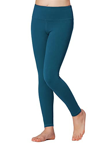 Stelle Girls Athletic Leggings Kids Dance Workout Running Yoga Pants with Hidden Pocket (Dark Teal, 7-8 Years) | Amazon (US)