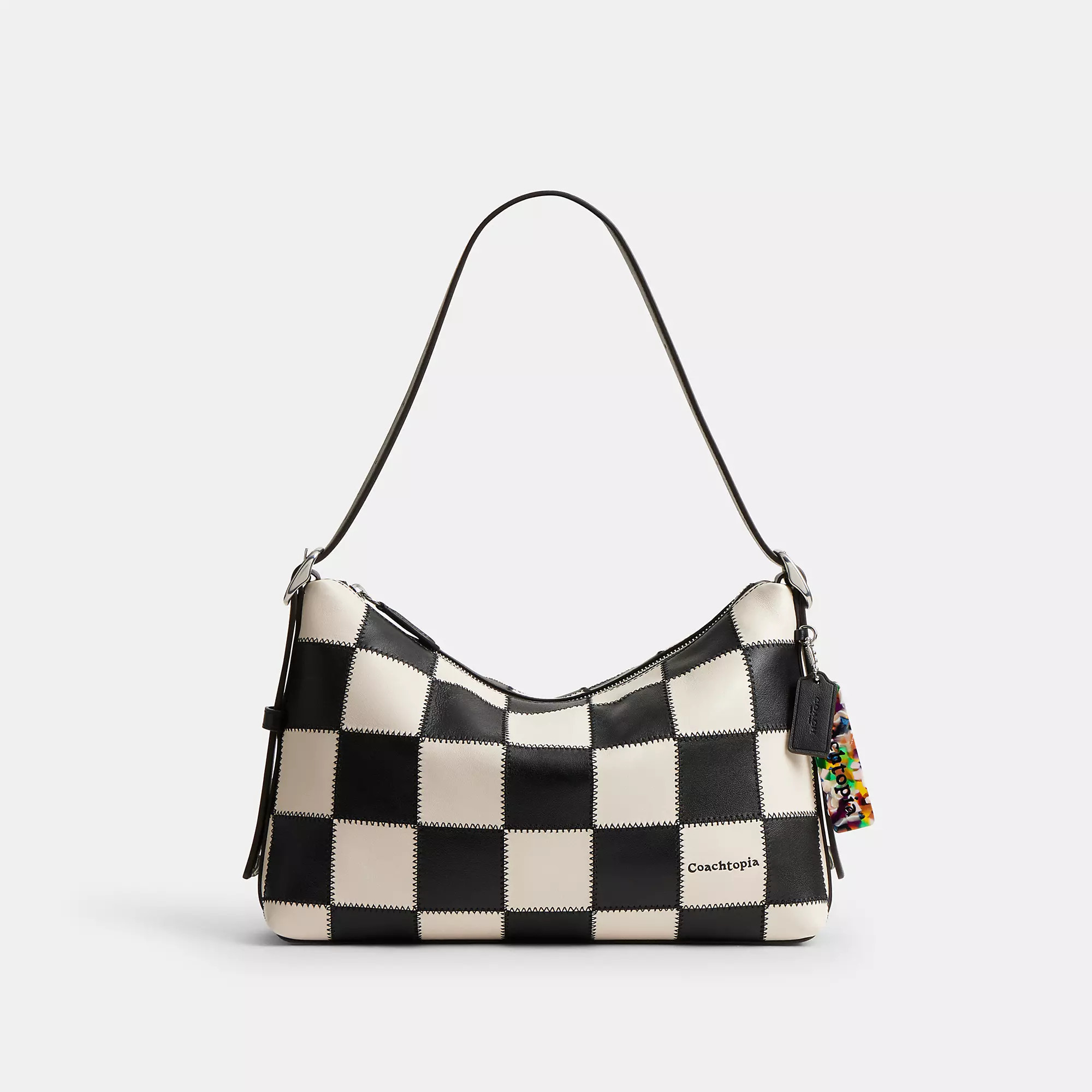 Alter/Ego Slouchy Shoulder Bag In Checkerboard Upcrafted Leather | Coach (US)