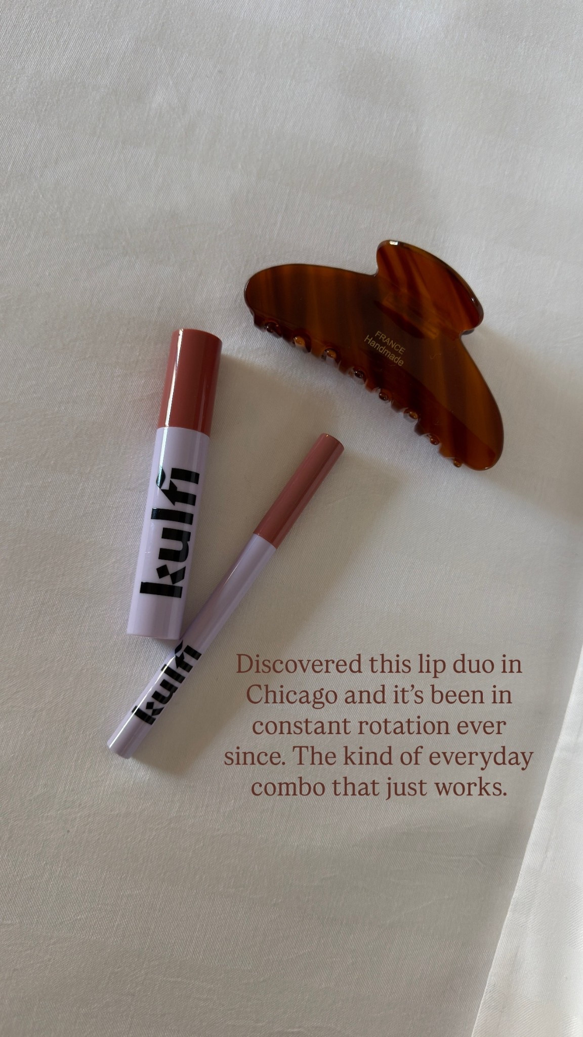 Staining lip oil and staining liner I’m wearing daily since getting them back in Chicago. Lip oil in Rose and liner in Flames. Got this French hair clip on Amazon, and it’s amazing! 

#LTKBeauty #LTKOver40 #LTKselfcare