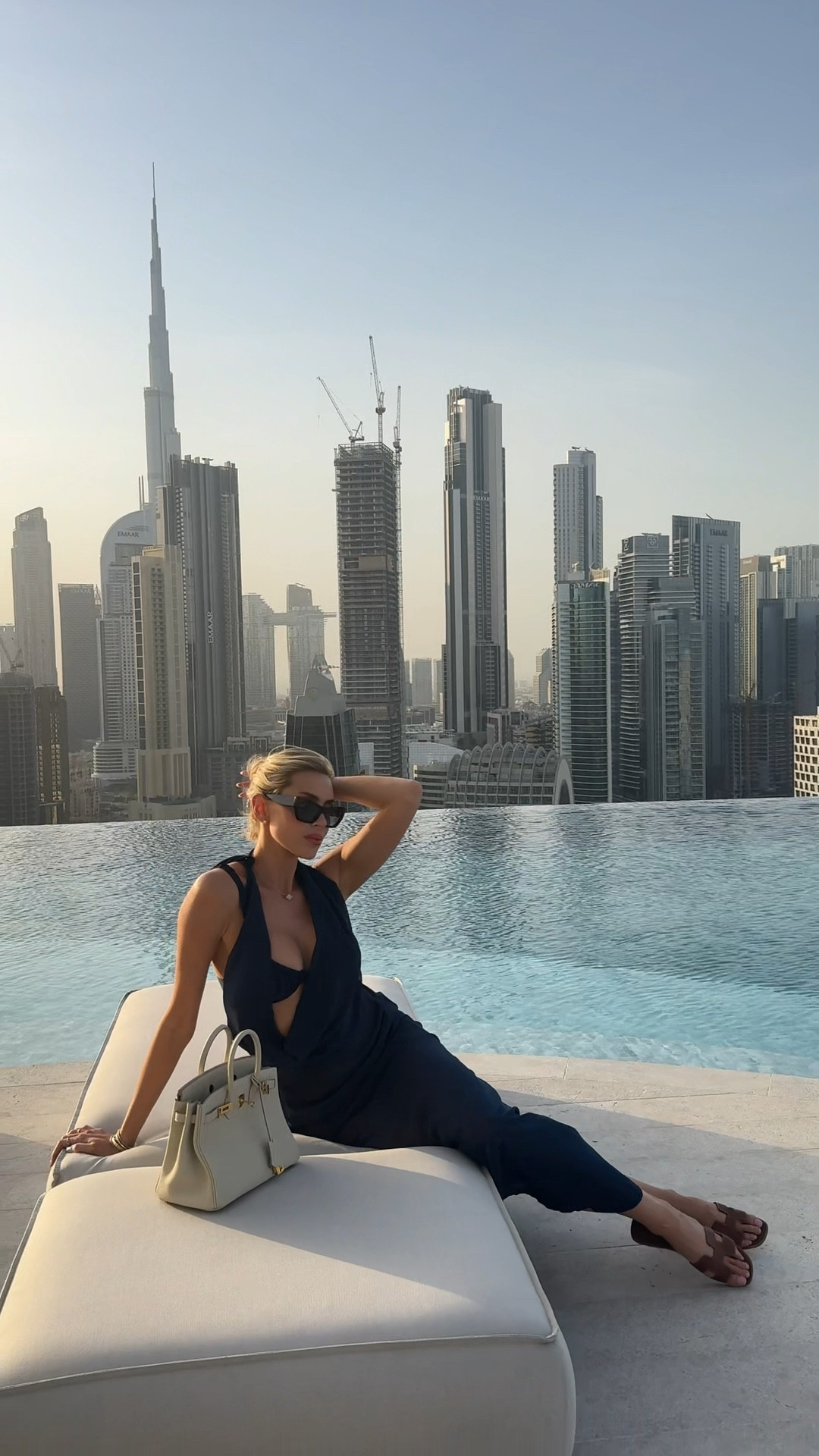 A navy blue look for a pool day in Dubai 

#LTKTravel #LTKStyleTip #LTKItBag