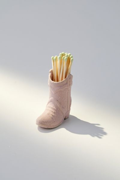 Paddywax Cowboy Boot Match Set in Pink at Urban Outfitters | Urban Outfitters (US and RoW)