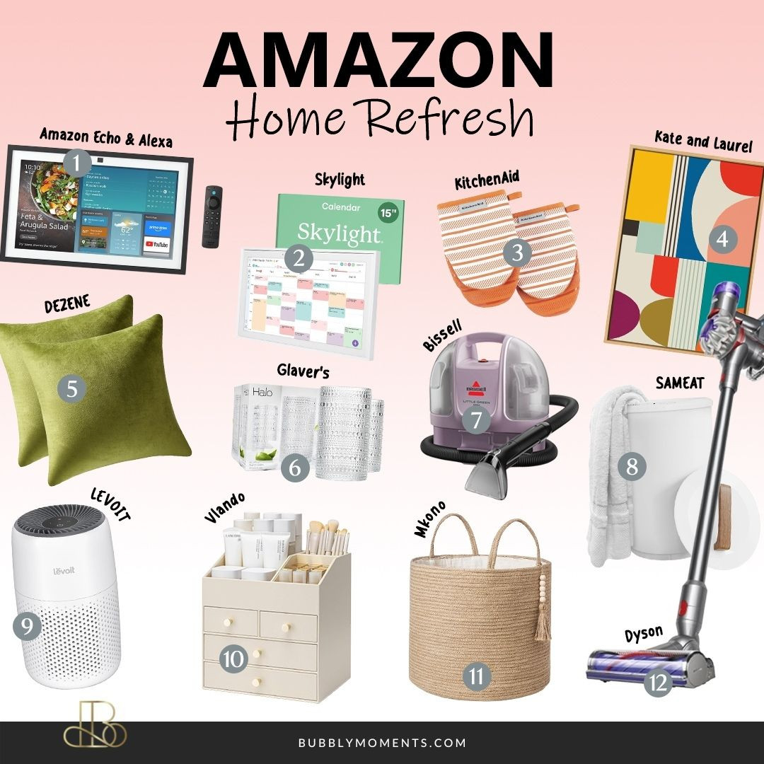 Giving your space an easy home refresh 🏡✨ This curated Home Refresh edit features Amazon finds that help create a calm, cosy, and more organised home with minimal effort. Perfect for updating a living room, bedroom, kitchen, or even a small corner that needs a little love. These pieces are simple to style, easy to mix with existing décor, and designed to make everyday spaces feel more put together. From functional organisers to soft décor accents, each item adds warmth and balance while keeping things practical. Ideal for seasonal resets, moving into a new space, or refreshing a home without a full makeover. Small changes can truly transform how a room feels. Save this post for home inspiration and tap to shop the full Home Refresh edit for effortless styling ideas that work year-round ✨🤍
#LTKHome #LTKFindsUnder100 #LTKFindsUnder50 #HomeRefresh #AmazonHome #HomeDecor #InteriorInspo #CozyHome #NeutralDecor #ModernHome #HomeStyling #OrganizedLiving #SimpleHome #EverydayDecor #HomeUpdate #DecorInspo 

 