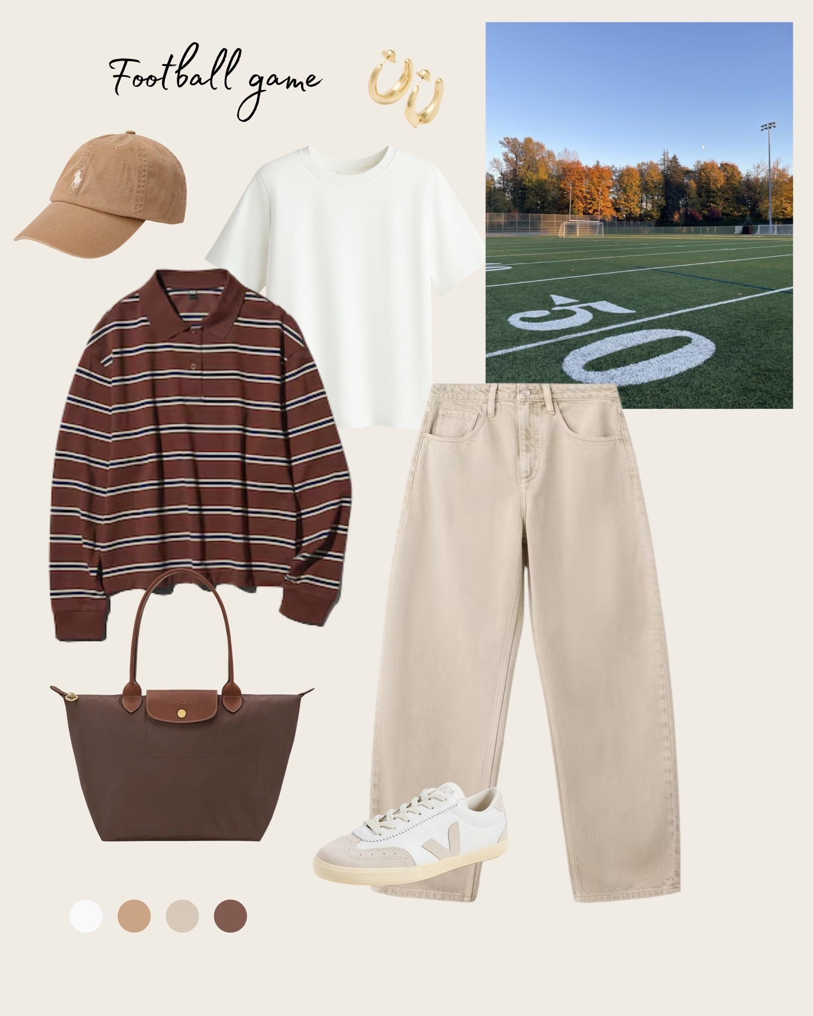 Autumn looks - Football game 🍂