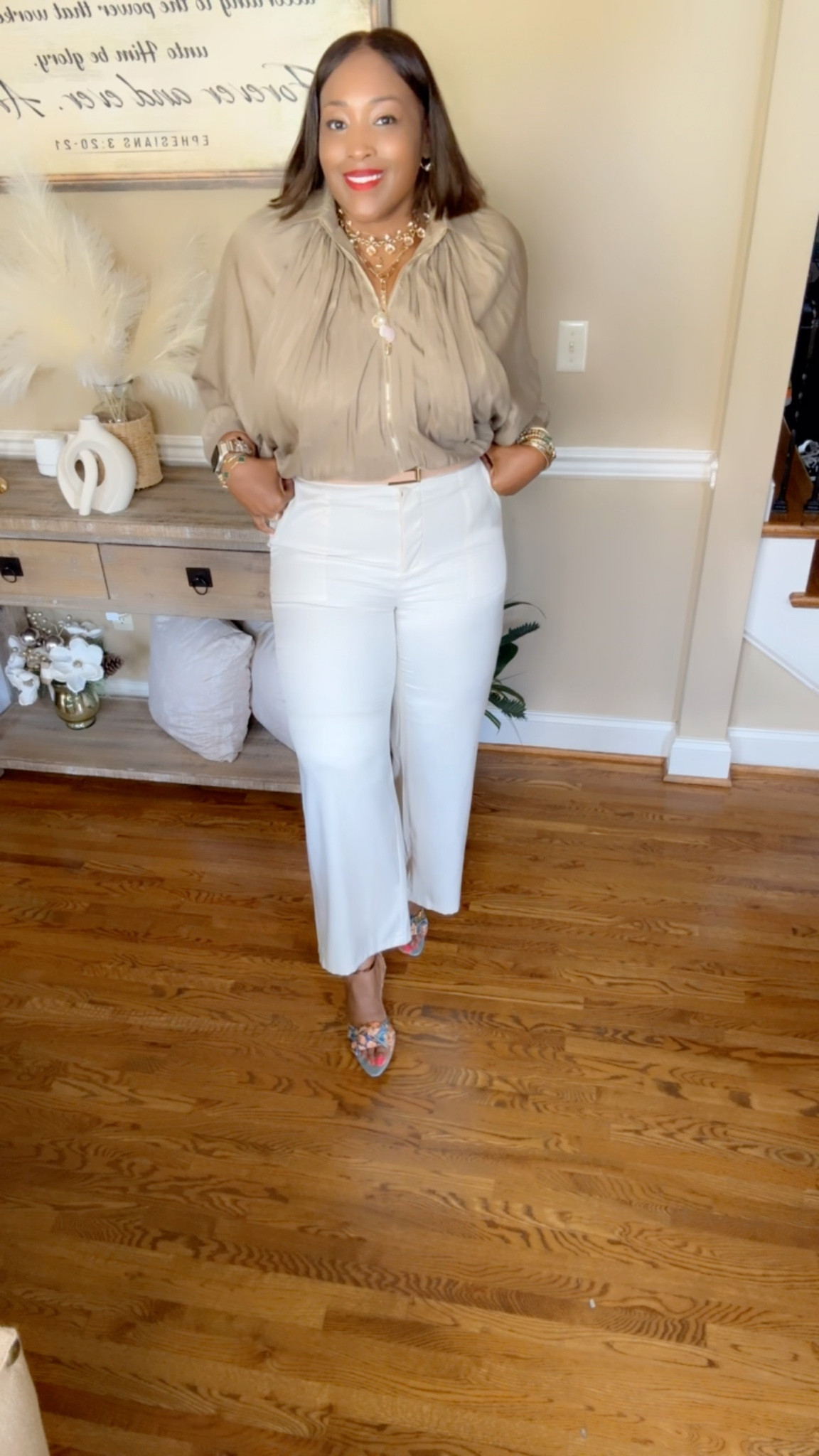 Fall is on the Horizon and so is my wardrobe. Check out this neutral
Inspired look from Amazon/Shein.

For reference: I’m wearing a Sz 12 in pants and L in jacket. 

#LTKSaleAlert #LTKMidsize #LTKSeasonal