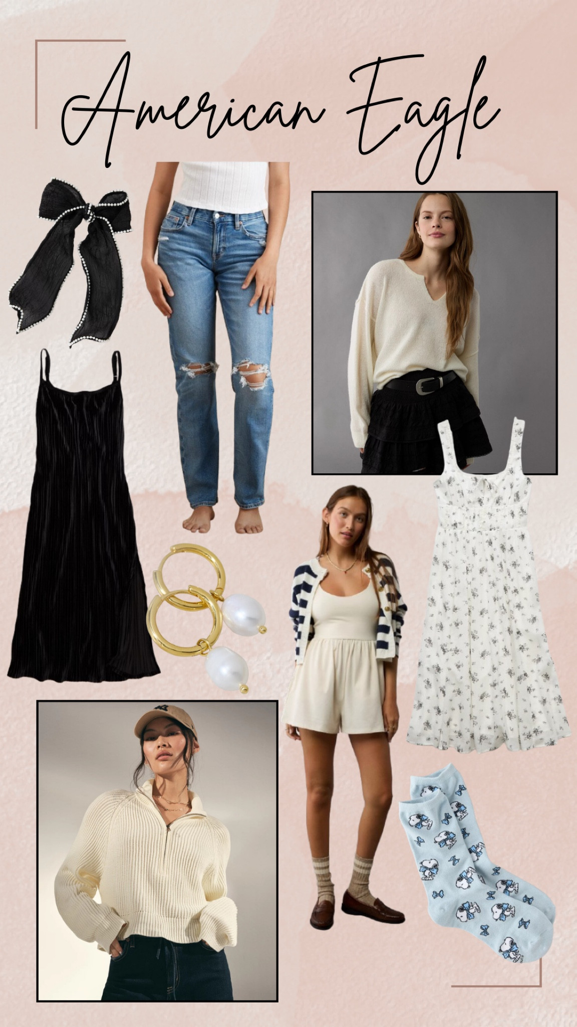 American Eagle

Ltkfindsunder50 / ltkfindsunder100 / ltkmidsize / LTKsalealert / LTKstyletip / LTKshoecrush / American eagle / American eagle outfitters / aeo / ae / aerie / jeans / American eagle jeans / sweaters / sweater / zip up sweater / jacket / cardigan / velvet dress / hair accessories / hair bow / hoop earrings / Pearl earrings / romper / jumpsuit / corset dress / winter outfit / winter outfits / sale / sale alert 

#LTKHoliday #LTKGiftGuide #LTKSeasonal