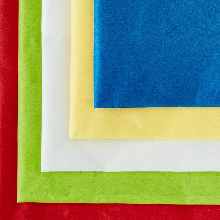 Way To Celebrate Multicolor Gift Wrap Tissue Paper, 15 Count | Walmart (US)
