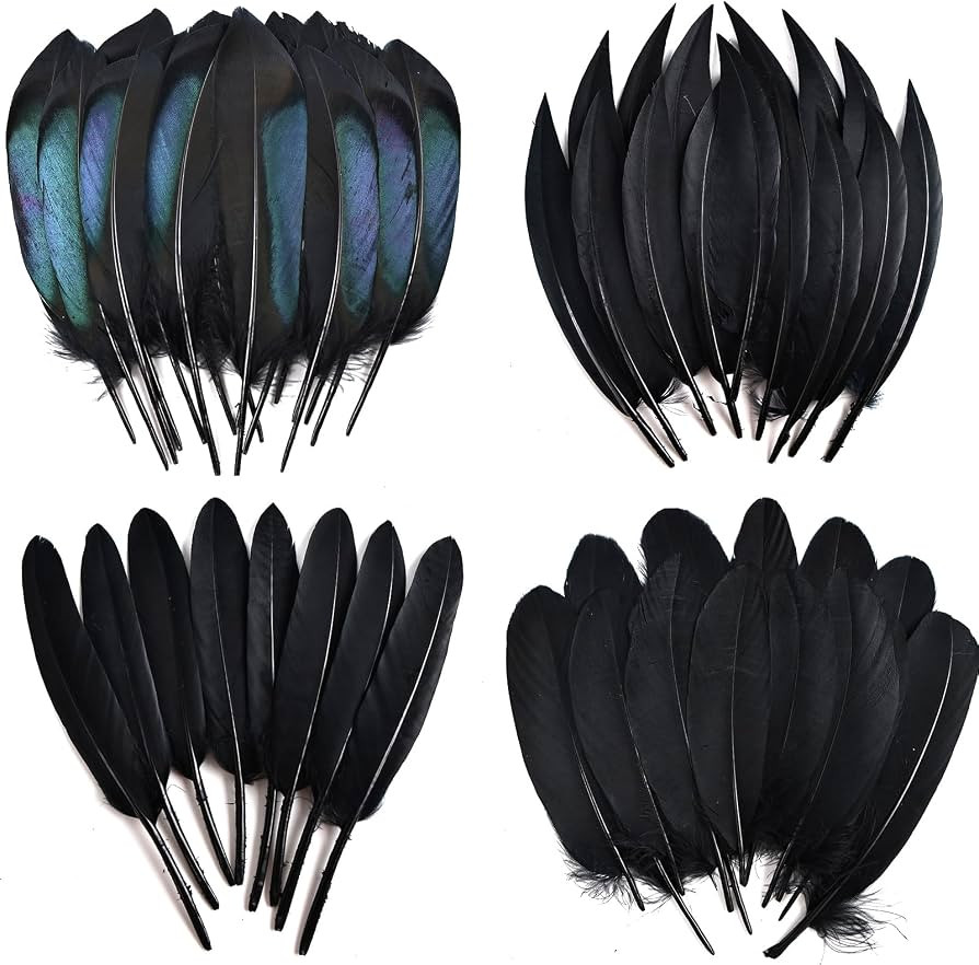 THARAHT 120pcs Natural Feathers Small 4 Styles Bulk for DIY Crafts Hat Wedding Home Party Decorat... | Amazon (US)