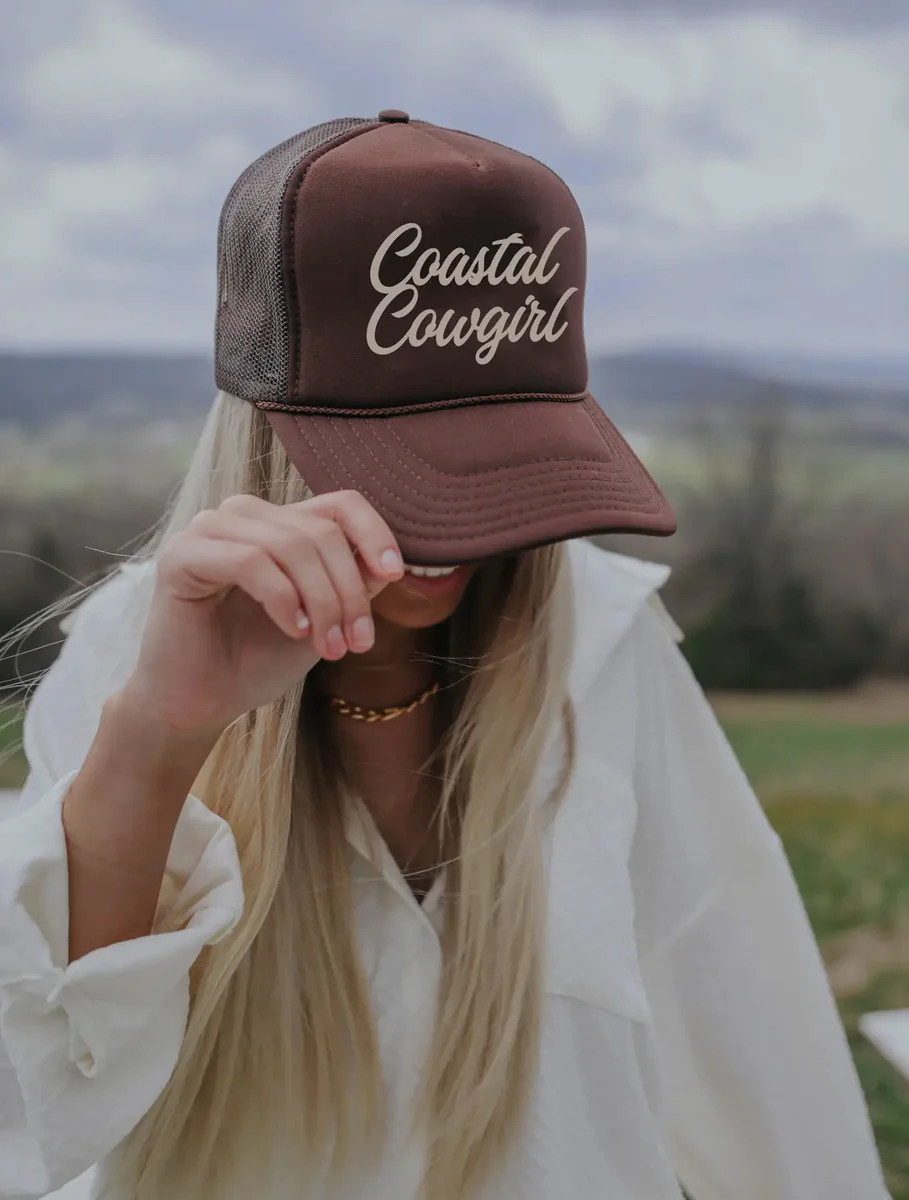 Coastal Cowgirl trucker hat | CK Squared Boutique