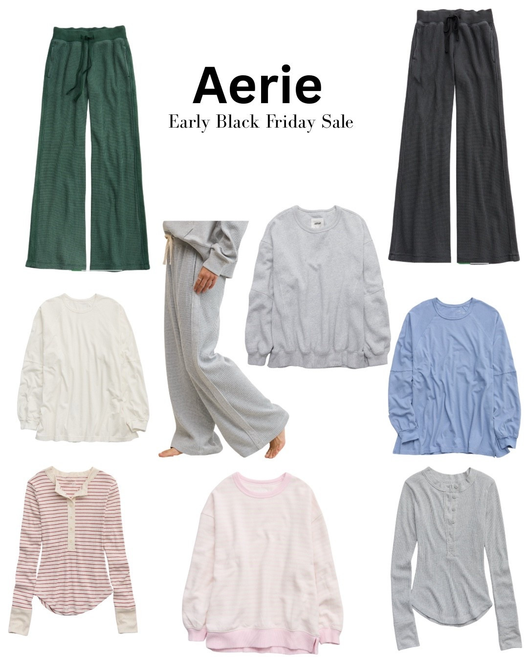 Aerie out did themselves with this lounge wear!! I want it all!!