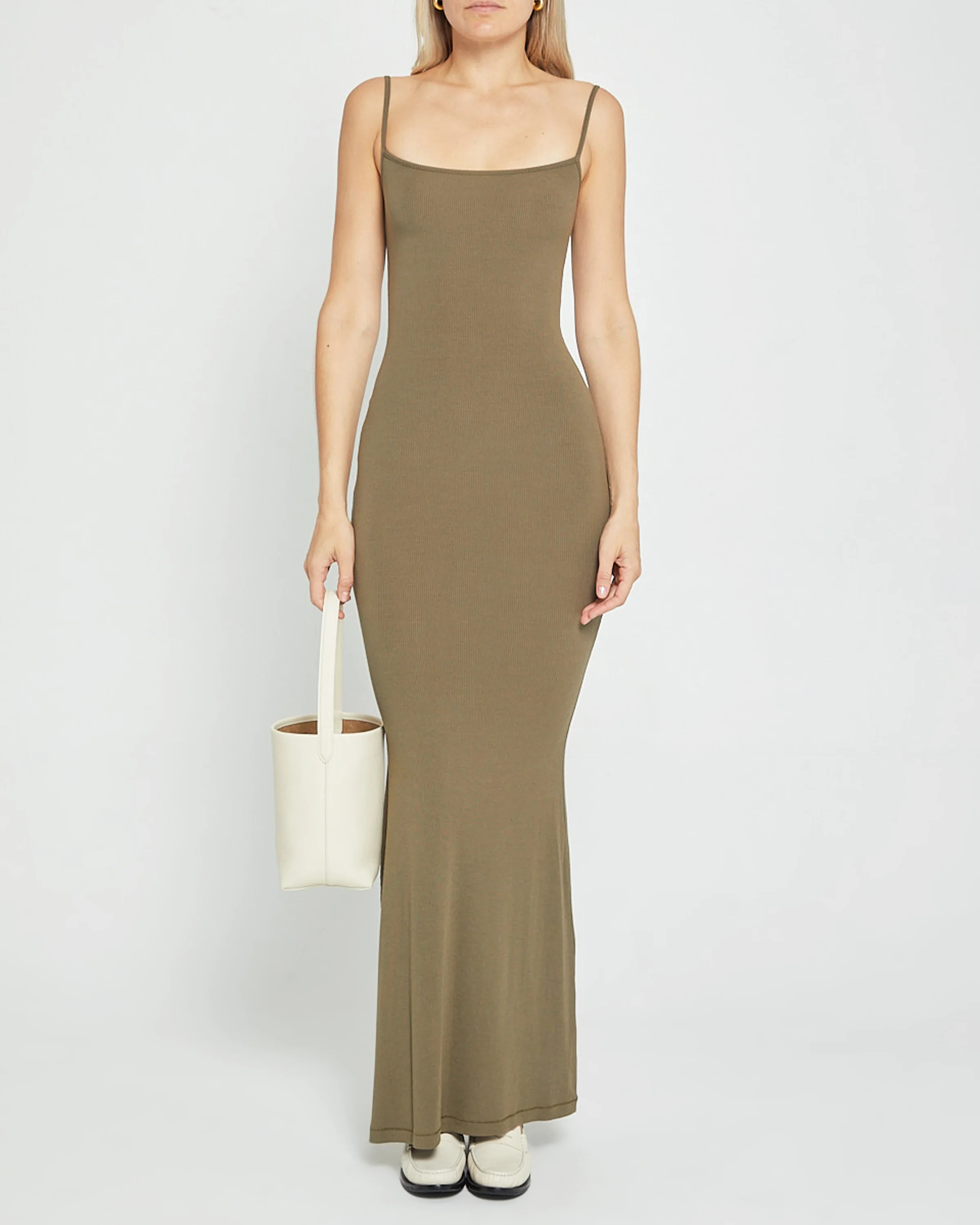 Soft Lounge Long Slip Dress | Few Moda