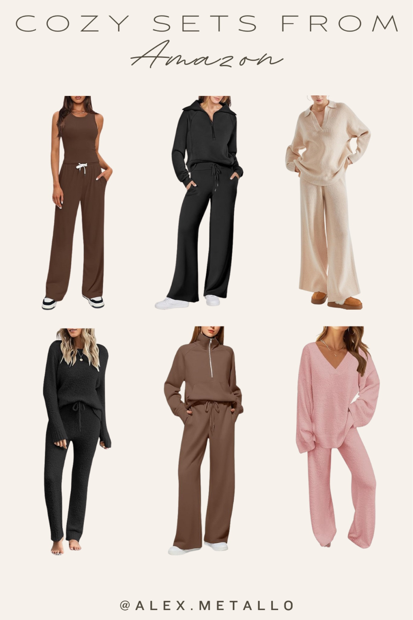 Cozy sets for Fall 

#LTKSeasonal #LTKTravel #LTKFindsUnder100