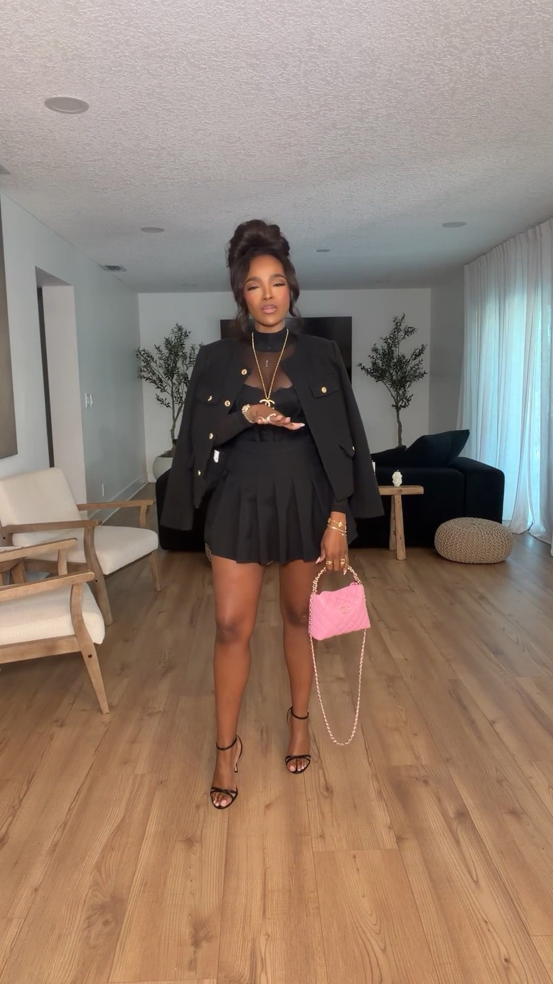 Scroll to shop! ✨ Everything from this look is linked below. 👇🏽    Wearing: Size Small | 5’4” | 140 lbs  📲   Download the FREE LTK app & follow me (@kirasfashionfinds) to shop all my daily finds.  #LTKootd #LTKPetite #LTKU