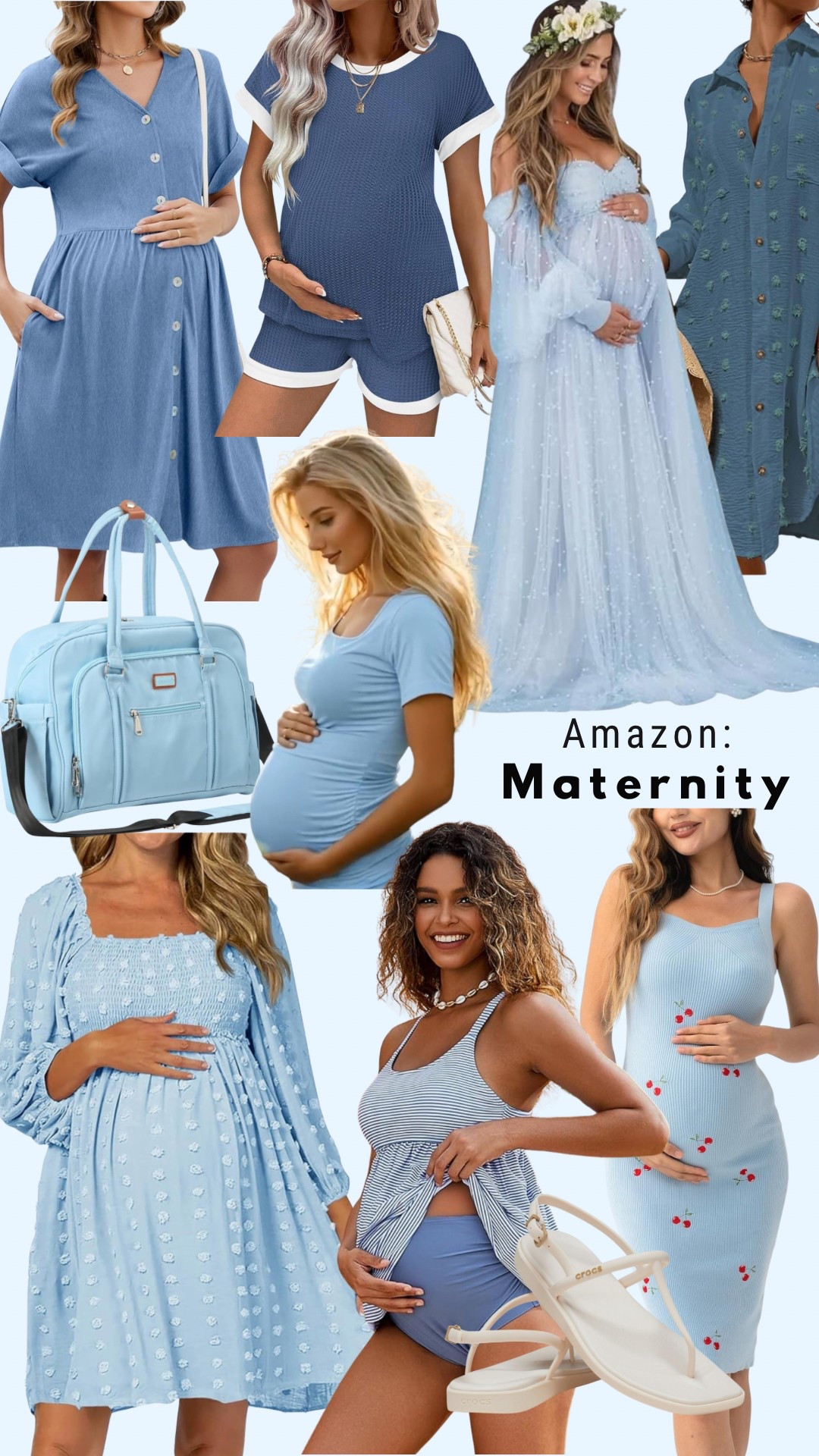 Discover a wide range of maternity fashion items on Amazon, from stunning photo shoot dresses to essential clothing and hospital bags. 




Amazon Maternity finds, maternity bag, maternity essentials, diaper bag, maternity gown, maternity photo shoot dress, baby shower dress 

#LTKBaby #LTKBump #LTKSeasonal #LTKItBag #LTKFindsUnder50 #LTKFamily #LTKFindsUnder100