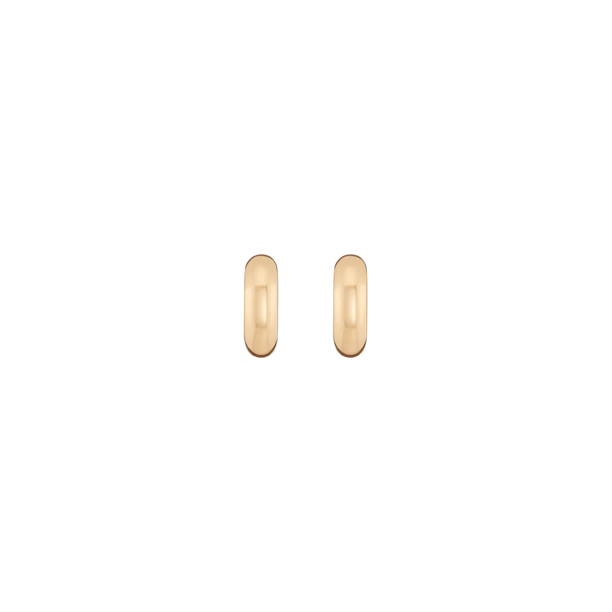 Small Chunky Hinged Hoop Earrings | AUrate New York