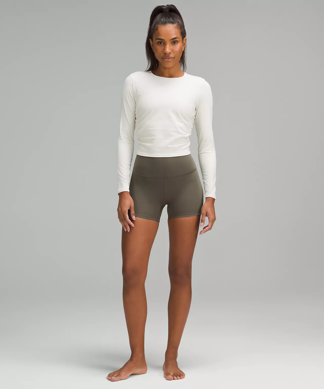 All It Takes Ribbed Nulu Long-Sleeve Shirt | Lululemon (US)