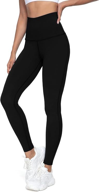 QUEENIEKE Women Yoga Leggings High Waist Running Pants Workout Tights 60129 | Amazon (US)