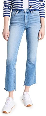 PAIGE Women's Claudine Swap Meet Jeans with Leveled Hem | Amazon (US)