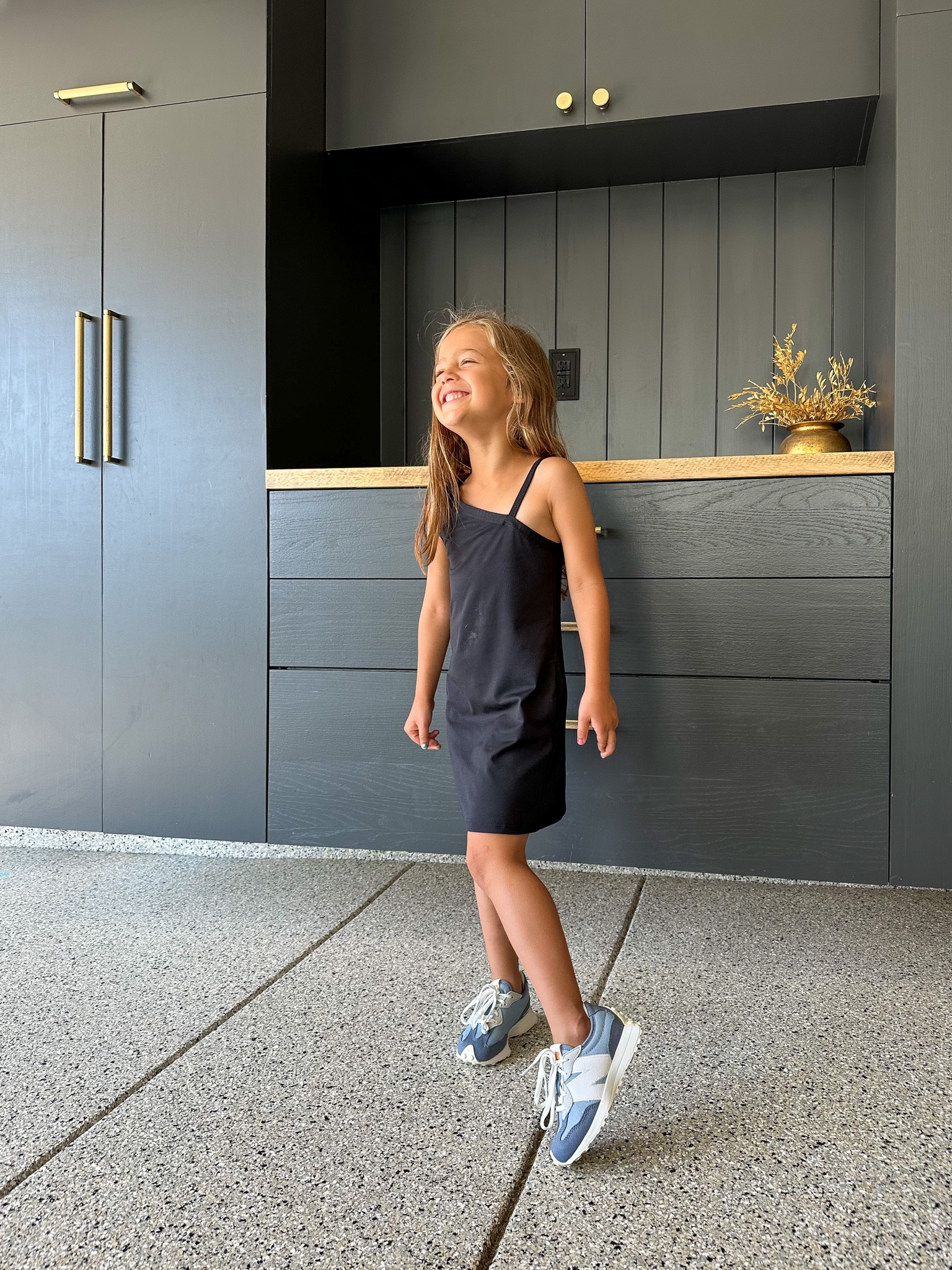 Kids athletic dress and new balance sneakers 

#LTKfamily #LTKkids #LTKshoecrush