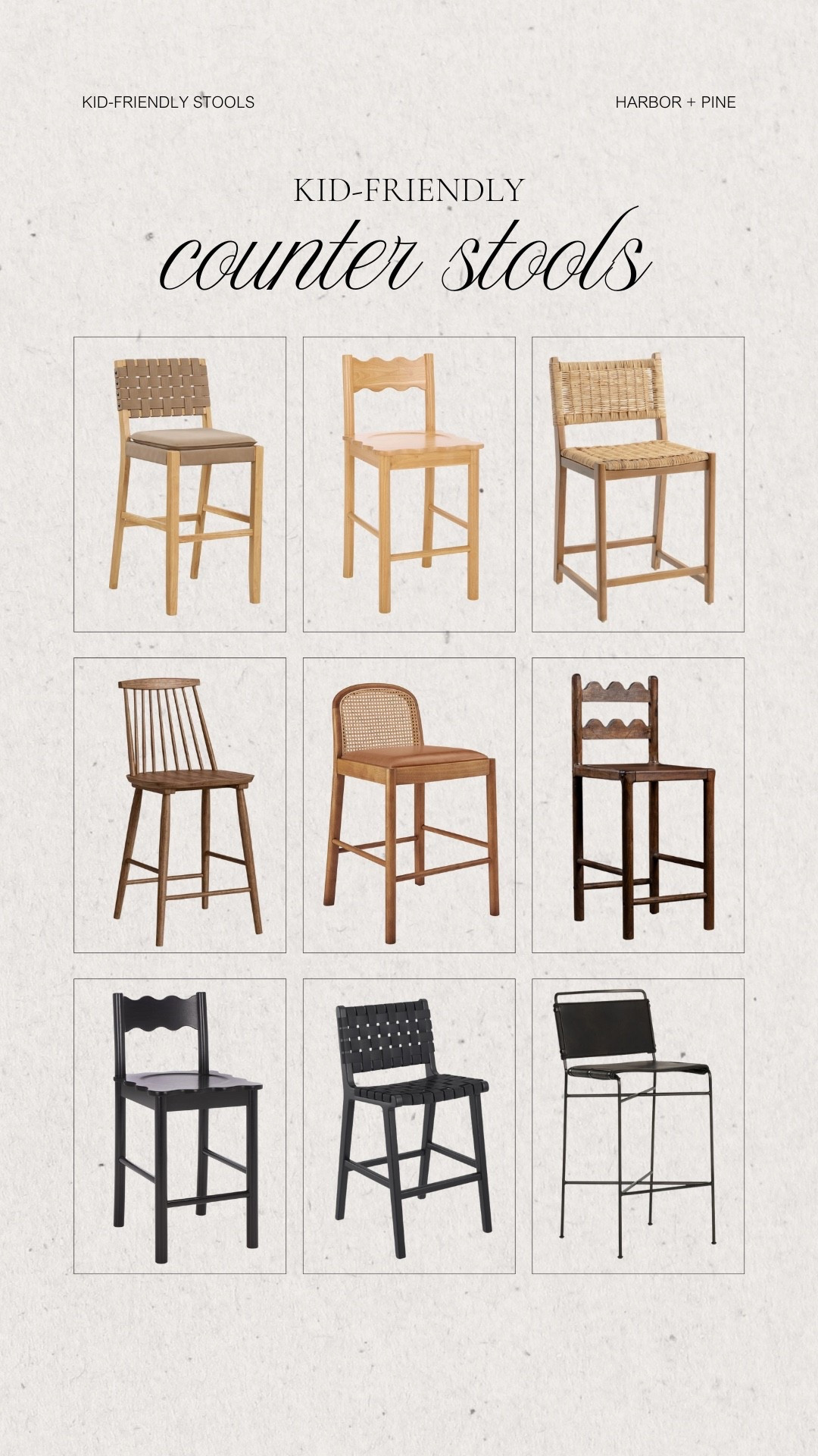 Kid-friendly counter stools 

#LTKSaleAlert #LTKHome