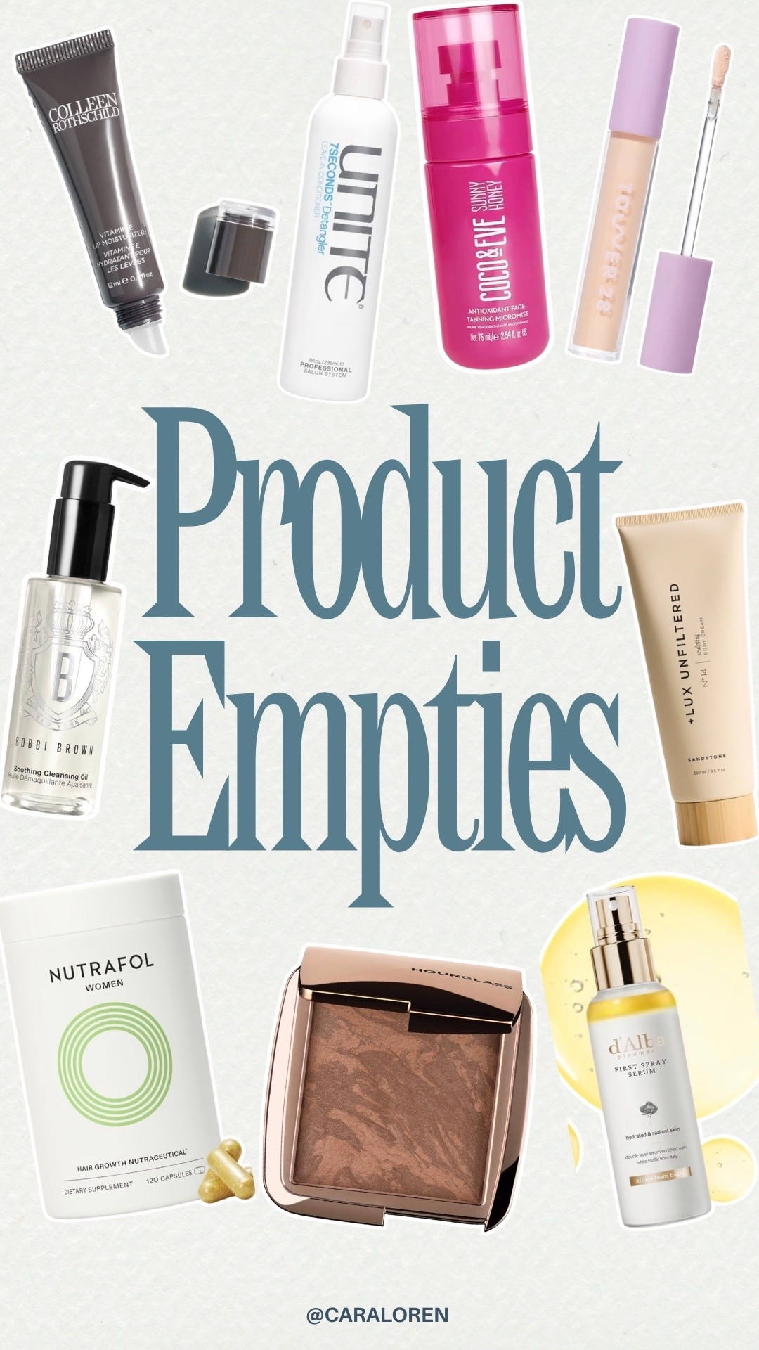 My product empties

#LTKBeauty