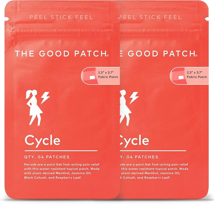The Good Patch Cycle Patch for Menstrual and Period Support - Topical Plant Powered Pain Relief w... | Amazon (US)