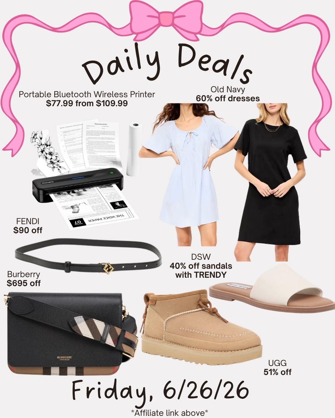 Daily deals

#LTKSaleAlert #LTKSeasonal #LTKMidsize