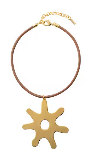 Soleil Necklace in Gold Plated | Revolve Clothing (Global)