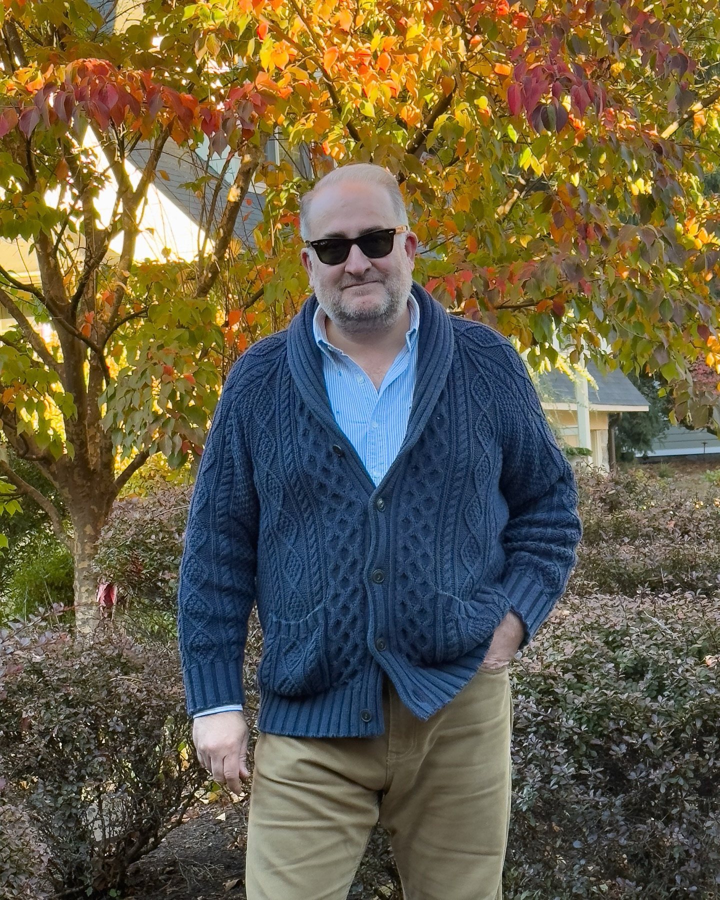 Sundays in the fall are for football, F1, corduroys, and cardigans.

#LTKOver40 #LTKMens #LTKSeasonal