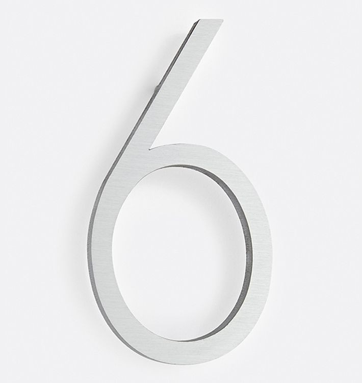 6" Haworth House Numbers | Rejuvenation