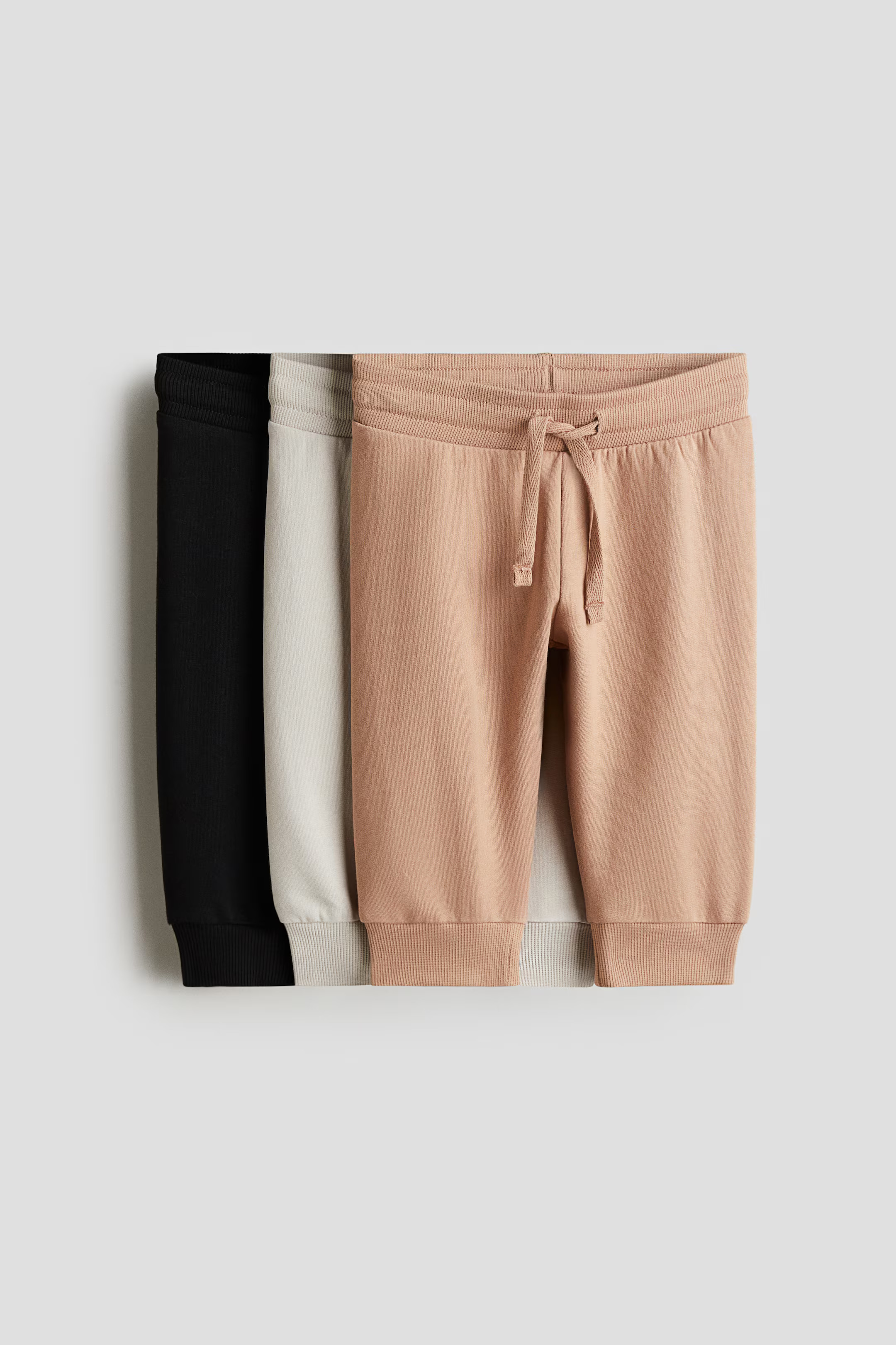 3-pack Cotton Joggers | H&M (US + CA)