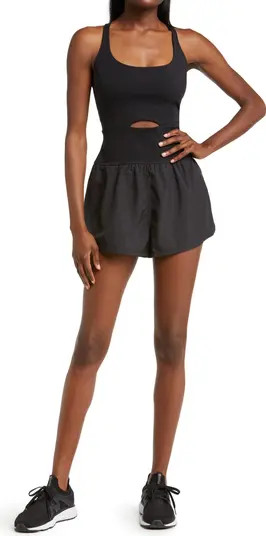 Free People FP Movement Righteous Runsie Romper | Nordstrom | Nordstrom