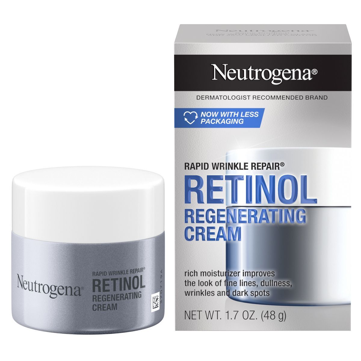 Neutrogena Rapid Wrinkle Repair Retinol Face Moisturizer with Hyaluronic Acid - 1.7 oz | Target