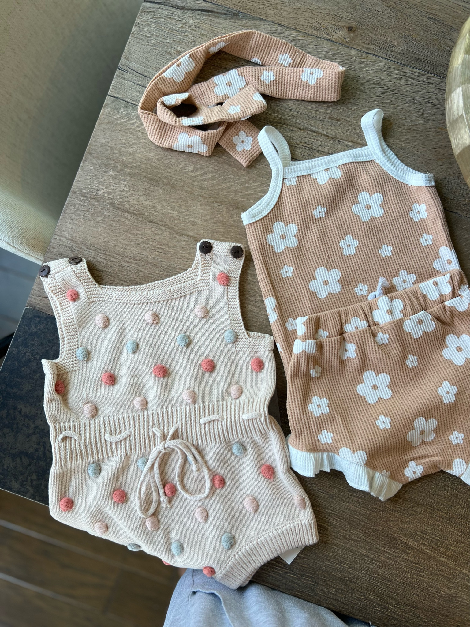Cutest outfits for a baby girl, summer baby girl outfit, flowers, and dots spring find for girl toddler baby Amazon outfits under $20

#LTKunder50 #LTKbaby #LTKSeasonal