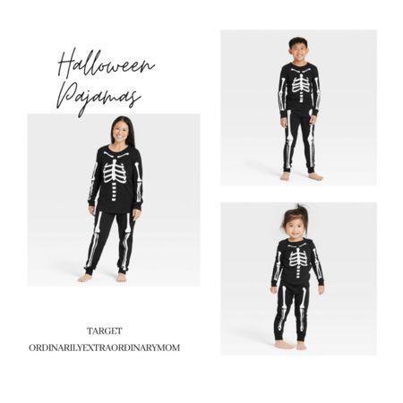 Halloween family skeleton pajamas 

#LTKfamily #LTKSeasonal #LTKHalloween