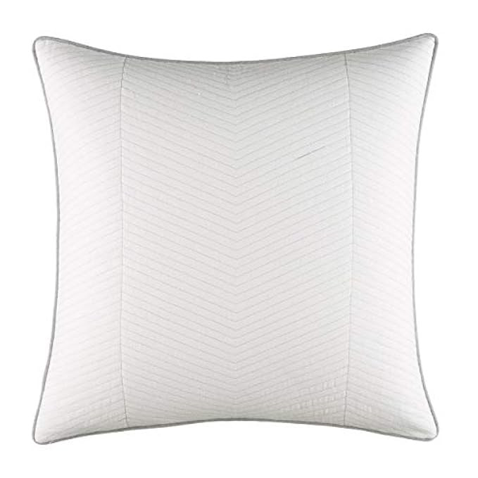 Nautica Clearview Euro Sham, 26x26, Ivory | Amazon (US)