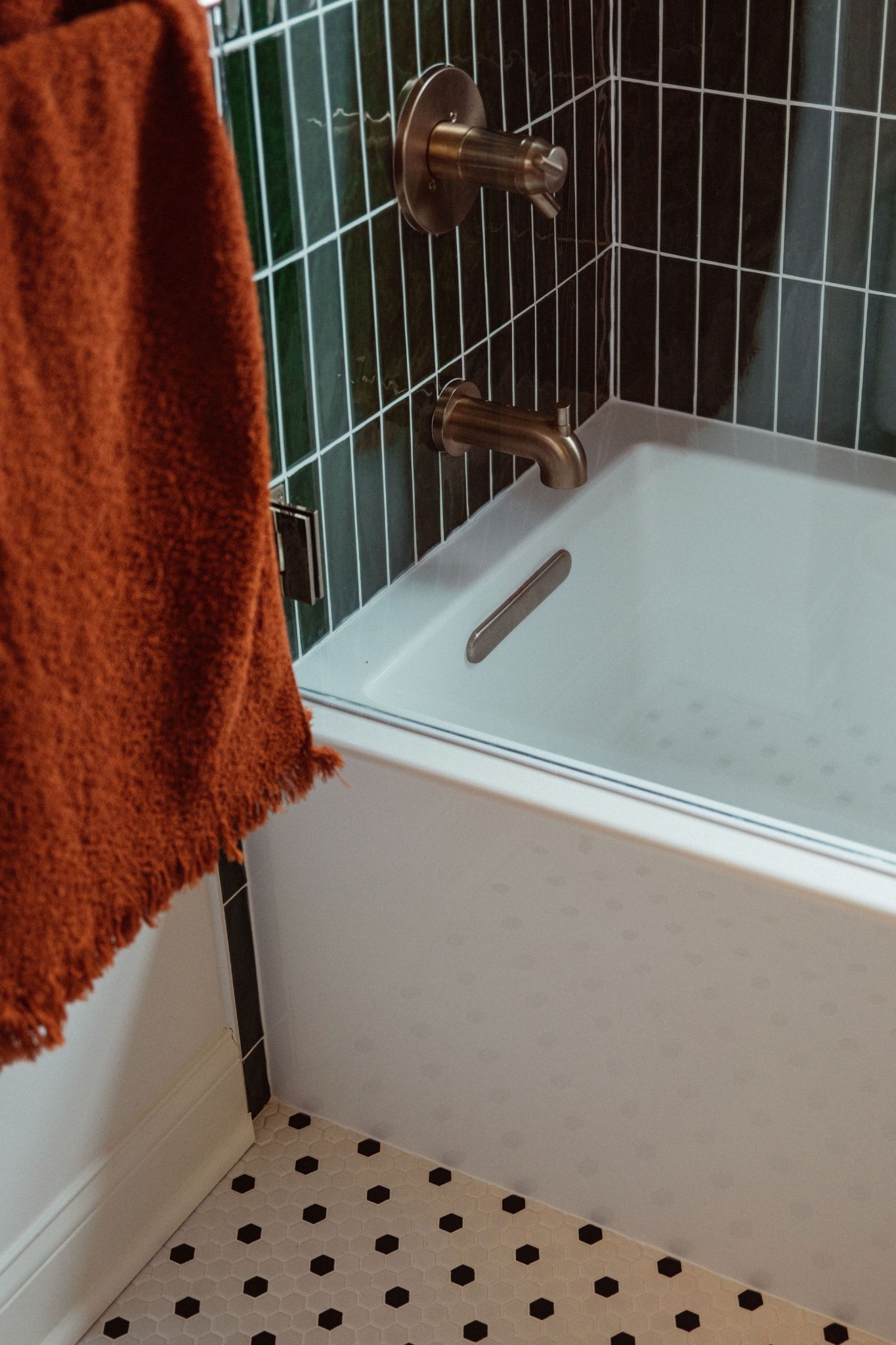 Welcome to our Lyndale Green Dream bathroom remodel! ✨ #LTKDesign #LTKInteriorDesign #LTKRemodeling #LTKRenovation #LTKInteriorDesigner