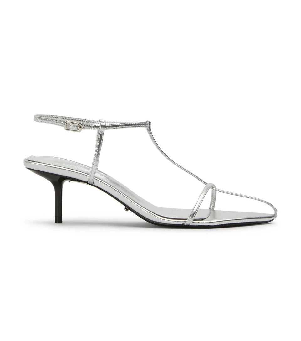 Fast Silver Nappa Metallic Heels | Heels | Tony Bianco USA | Tony Bianco US