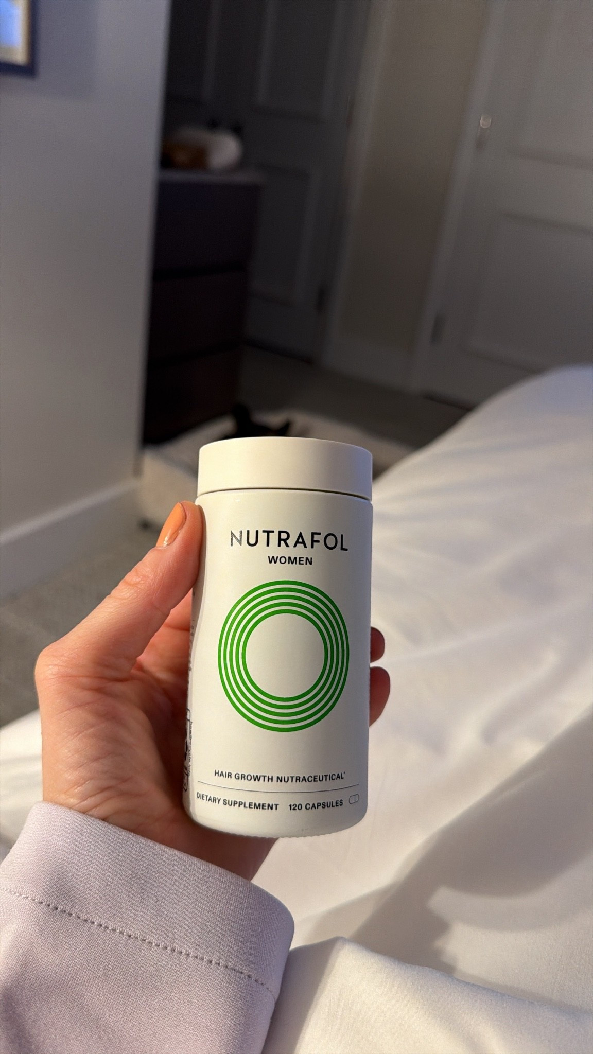 One thing I never travel without? @nutrafol! I started taking it in November 2024 and it was a game changer for my hair health! My hair has never been stronger and fuller. Such an easy step to add to your nighttime routine that makes a huge impact!  #ad

#LTKBeauty