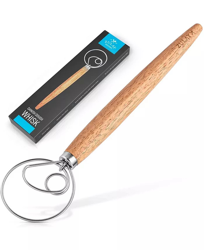 Zulay Kitchen Danish Dough Whisk Large Hand Mixer - Macy's | Macys (US)