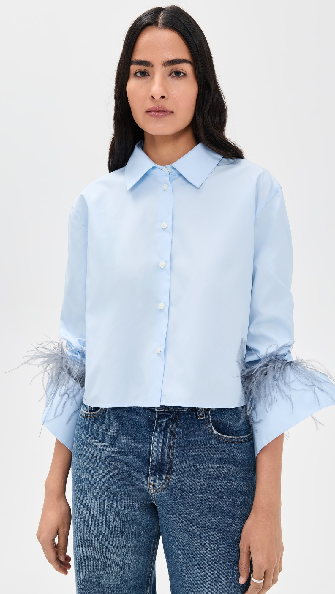 Largaux Feather Top | Shopbop