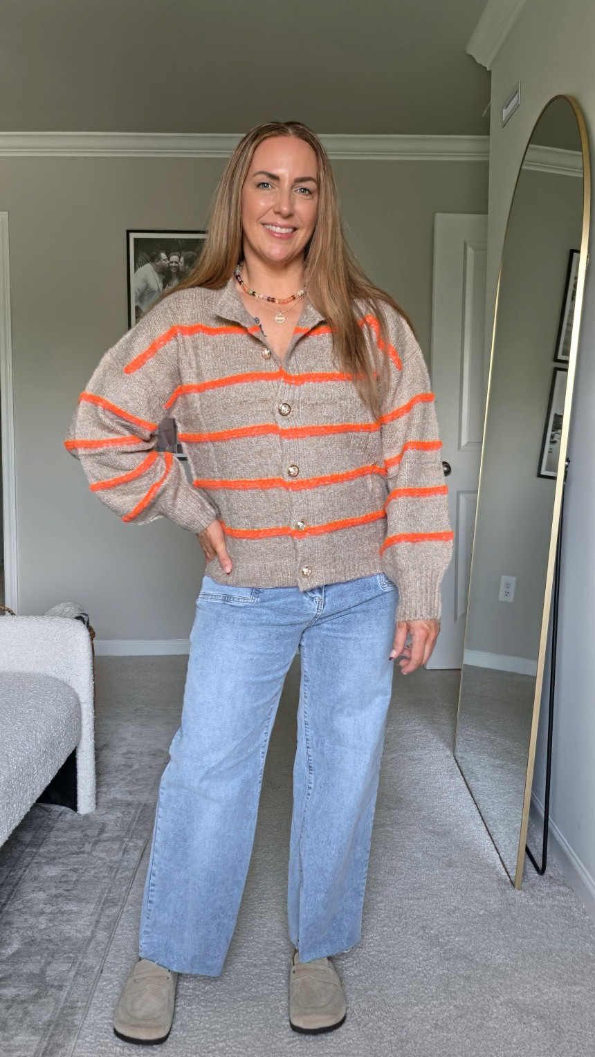 This striped Amazon cardigan is an easy favorite for everyday casual styling. Pair it with wide-leg denim and clogs for an effortless look.#amazonfashion #falloutfit #everydaystyle

#LTKSeasonal #LTKOver40 #LTKMidsize